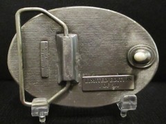 Rocky Mountain Brake Supply Front Shovel Mining Dump Truck Belt Buckle 1987 WY
