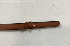 Tory Burch Reversible Logo Belt in Black & Classic Tan-Waist-26-30&Prime;-Sz S