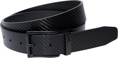 NEW! Nike Carbon Fiber Men&rsquo;s Large ( 38-40) Textured Reversible Golf Belt, Black