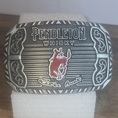 Ltd Edition 2025 Pendleton Whisky Let’r Ride Belt Buckle Montana Silversmith New