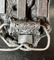 FMC Trona Mine Belt Buckle, Safety, Siskiyou, Limited #/650, Rare Green River WY