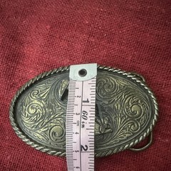 Vintage 1980 Great American Buckle Co. Oil Derrick Belt Buckle Serial #291