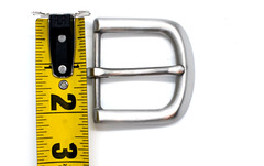 1.5&Prime; (38mm) Stainless Steel Heavy Duty D-Shape Belt Buckle – Hypoallergenic