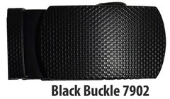 Men&rsquo;s Belt Buckle, Auto sliding Buckle Self locking 1.25&Prime; New Black buckle only