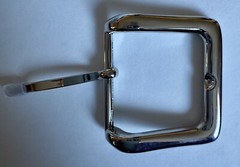 Universal Chrome Belt Buckle Garrison Replacement Fits 1.5” Duty Work Uniform