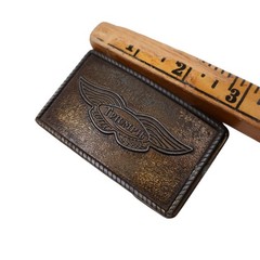 Vintage Triumph Motorcycles Crest Belt Buckle