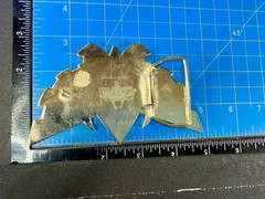The Legend Of Zelda Black Golden Crest Triforce Nintendo Belt Buckle