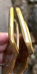 Vintage YUKON Public Safety Solid Brass Belt Buckle Police Fire Badge 2×3”