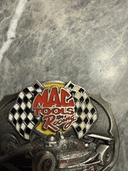 MAC TOOLS RACING #21 Formula 1 Brabham – PEWTER 3D BELT BUCKLE -Never Worn