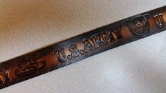 US ARMY Genuine CowhideLeather Belt & buckle (28&Prime;-54&Prime; waist) New XMAS DELivery