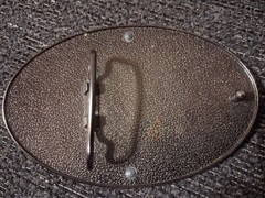 Black and Silver Skull Belt Buckle, Please see photos READ
