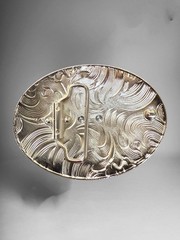 Long Horn Bull Western Cowboy Belt Buckle Hebilla Vaquera Rodeo Con Toro