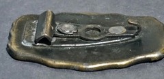 1970s Oden Inc. Brass/Bronze « Steve » Belt Buckle Personalized Name