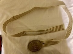 New Vintage Blue Ribbon And Nike Belt With Buckle XXL