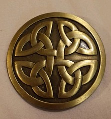 ROUND CELTIC BELT BUCKLE – 2 5/8&Prime; ROUND