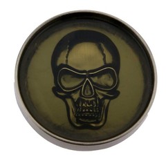 Skull Belt Buckles Tribal Metal Vintage Costume Skeleton Antique Halloween Party