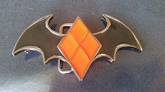New Dc Comics Harley Quinn BatWING Joker Belt Buckle cosplay new design US
