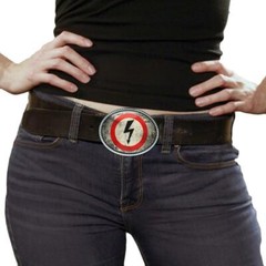 Marilyn Manson Belt Buckle – Gothic Industrial Music Artisan Handmade