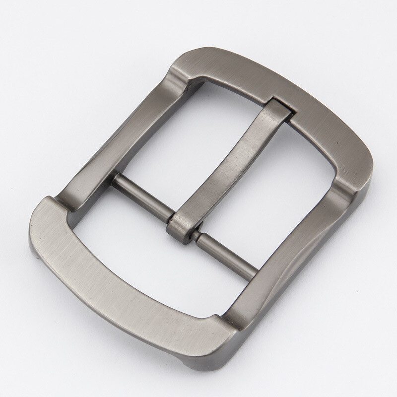 1PCS 4cm Business Men Leather Belt Pin Buckle Retro Waistband Hardware Accessory