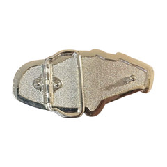 NEW Men Women Fashion Silver Metal Belt Buckle Blue Racing Luxury Car Day Wear