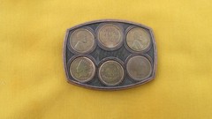 Copper Belt Buckle Copper Penny design