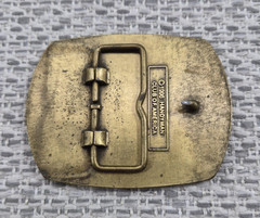 Vintage 1996 Handyman Club Of America Belt Buckle Mens Gold Life Member Western