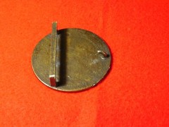 VINTAGE 2 3/8&Prime; ACROSS 1890 INDIAN HEAD CENT PENNY BRASS BELT BUCKLE
