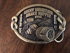 Rocky Mountain Brake Supply RMB Wet Disc Assy 1992 Belt Buckle Casper WY Elko NV