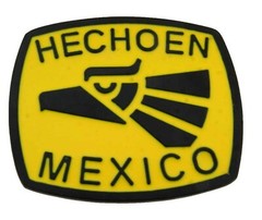 Hecho en Mexico Belt Buckle New Mexican Men Women Eagle Western Rodeo Cowboy