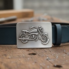 Motorcycle Belt Buckle Metal Vintage Style Western Outdoor