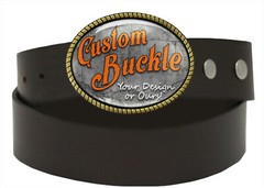 Custom Belt Buckle – Personalized Image Design Handmade Artisan Belt Buckle