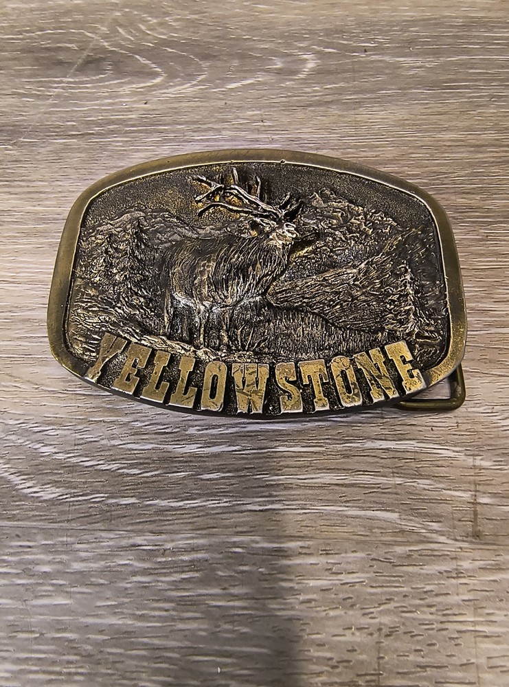 Spec-Cast Yellowstone National Forest ELK Belt Buckle 5824