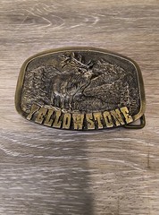 Spec-Cast Yellowstone National Forest ELK Belt Buckle 5824