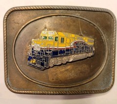 Vintage Locomotive Railroad Belt Buckle – GM 1977