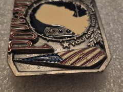 Bergamot MIA POW USA Belt Buckle Pre-Owned Free Shipping