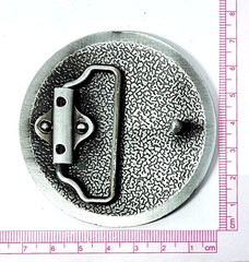 Belt Buckle Tree of Life World Tree 70mm Round Pewter 45mm Belt Yggdrasil Buckle