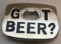 Belt Buckle Got Beer Bottle Opener Belt Buckle