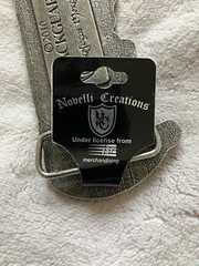 Vintage Blackguard Profugus Mortis Canadian Death Metal belt buckle RARE! Quebec