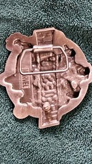 2009 MARVEL Comic HEROES VS. VILLAINS Brass BELT BUCKLE – Nickel Color BRAND NEW