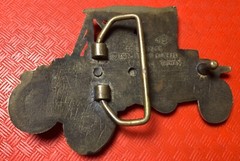 Cast Brass 1978 BARON BELT BUCKLE 6114 Antique Automobile Car