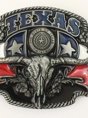 Texas Pride Belt Buckle Western Cowboy Mens Belt Buckles