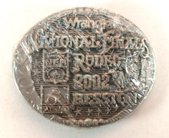 National Finals Rodeo Hesston 2002 NFR Youth Cowboy Buckle New