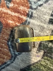VINTAGE HICKOK PLATE BUCKLE Bronze