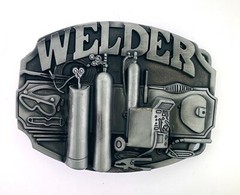 Welder Welding Shop Tools Belt Buckles New Silver Metal Men Women Friends Gift