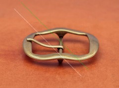Heavy Brass Huge Western Center Bar Pin Belt Buckle for Leather Belt Fit 45mm