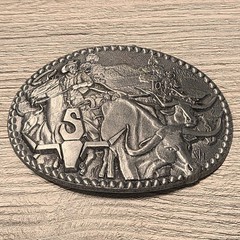 Choice – Vintage Belt Buckle; Guinness; Anheuser-Busch; Bass; Western; US