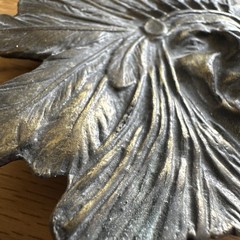 vintage 1970s belt buckle CHIEF native american INDIAN HEAD cowboy WESTERN brass