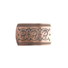Vintage Bronze Plated Country Music Belt Buckle Boucle de ceinture