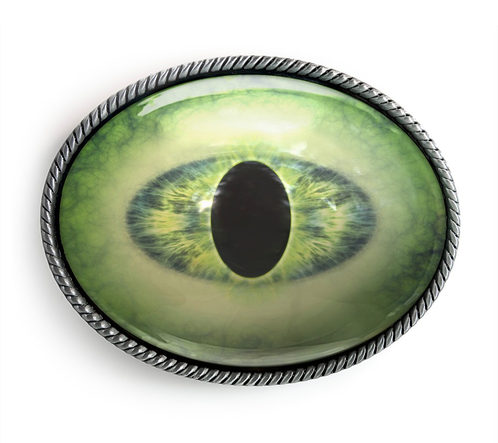 Alien Belt Buckle – Cosplay Sci-fi Taxidermy EyebalL Belt Buckle – 58-E
