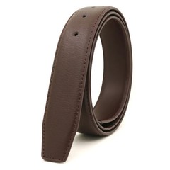3.3 cm board buckle pin buckle belt strip, belt body, buckle-free white